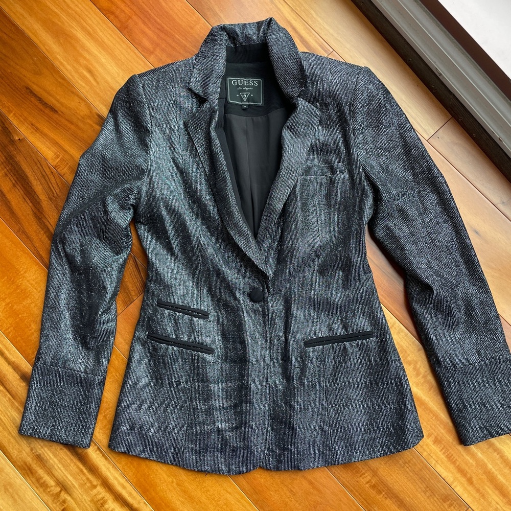 GUESS Metallic Blazer